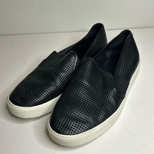 Womens Perforated Leather Blair Sneaker - size 7.